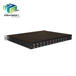 Sistema DVB codificatore Video 8 16 24 canali hd Mi H264 a <span class=keywords><strong>Ip</strong></span> Asi <span class=keywords><strong>Encoder</strong></span> TV digitale Hotel Tv Headend