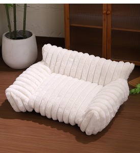 Sofá Cama de Gato de pana suave de primera calidad con funda lavable extraíble - Product Image 5