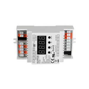 12V.24V.36V 4CH,5A/CH DMX RDM DIN RAIL декодер SR-2108FB-DIN - Product Image 3