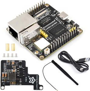 AIsmartlink 8GB EMMC Luckfox Lyra Ultra RK3506B Linux Micro Dev BoardトリプルコアARM Cortex-A7 & ARM Cortex-M0プロセッサ - Product Image 1
