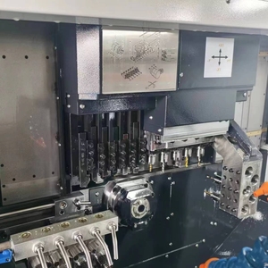 <strong>5</strong> <strong>Axis</strong> Swiss <strong>Machine</strong> Ck1120 Have Sub Spindle Double Spindle Swiss Type <strong>Cnc</strong> Lathe Small Teaching <strong>Automatic</strong> Lathe HD-07