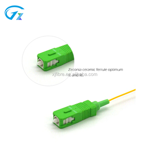 OEMシンプレックス0.9mm Sc APC光ファイバーピグテールPVC/LSZHコネクタFtth用WiFi POE 4G 3G GSM TCP GPRSネットワーク - Product Image 3