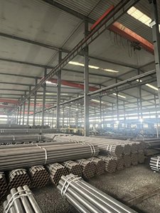Tianjin Bovini Recinto post tubo in acciaio per tubi di alta qualità Gi tubo di ponteggio zincato testato da En39/BS1139