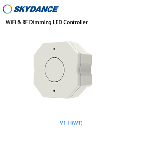 Skydance V1-H(WT) 1CH * 6A/9A 12-48VDC WIFI и RF контроллер постоянного напряжения Tuya APP + RF Remote + Push-переключатель + Голосовое управление - Product Image 3