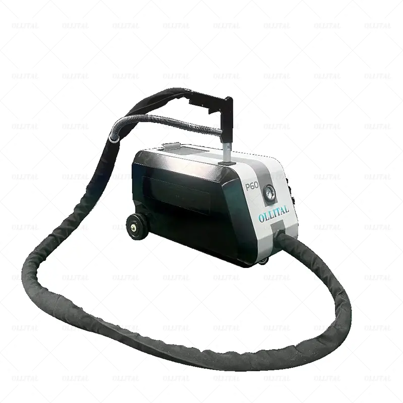 Ollital nhỏ và di động P60 tinh khiết khí nén khô Ice Blaster Cleaner khô Ice Cleaner giá Nhà máy cung cấp khô Ice Blaster