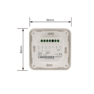 Termostato de habitación de calefacción de suelo eléctrico Manual Termostato de uso de cable de suelo cálido 220V 16A Controlador de temperatura - Product Image 2