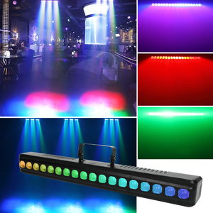 YSH 54W LED DJウォッシュバー18 LEDチェイス機能サウンドアクティブオートDMXコントロールウェディングパーティー用ディスコイベントステージアップライト - Product Image 3