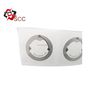 <strong>Square</strong> 40X40mm RFID TAG with I <strong>Code</strong> Slix for Smart Retail