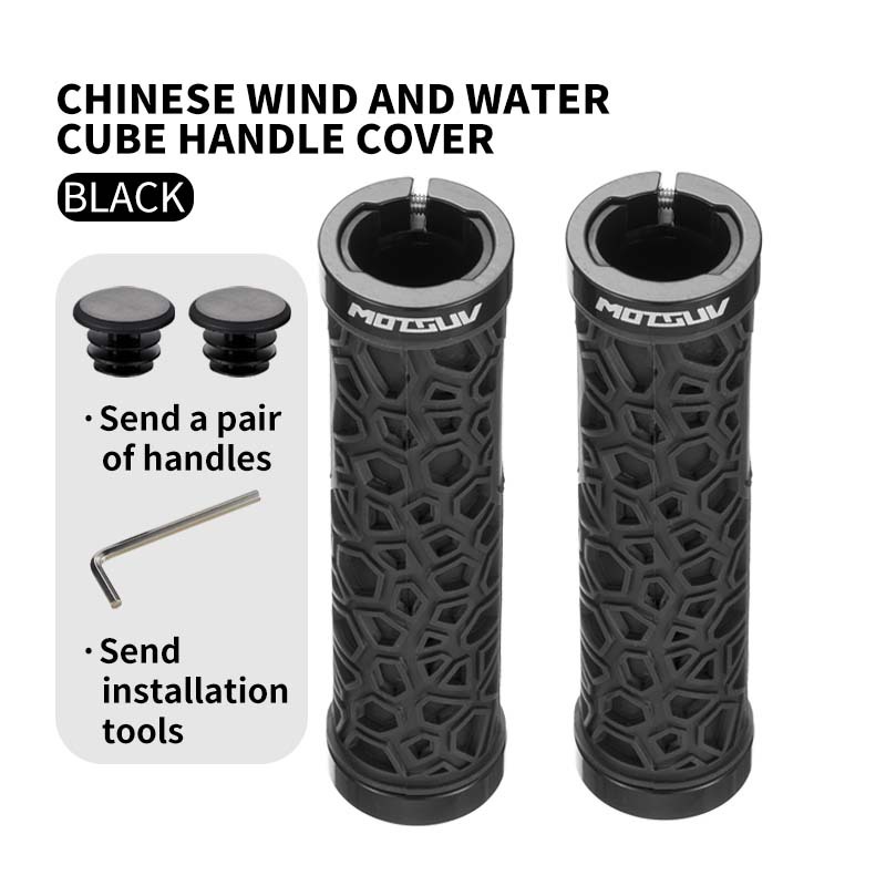 Double verrouillage de style chinois noir