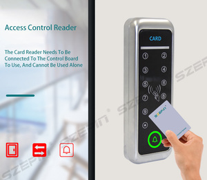 Intelligente lettore di Schede di Tastiera Con Pannello Digitale Nuovo Wiegand 26/34 ID/IC Card Reader Per La Porta di Controllo di Accesso - Product Image 4