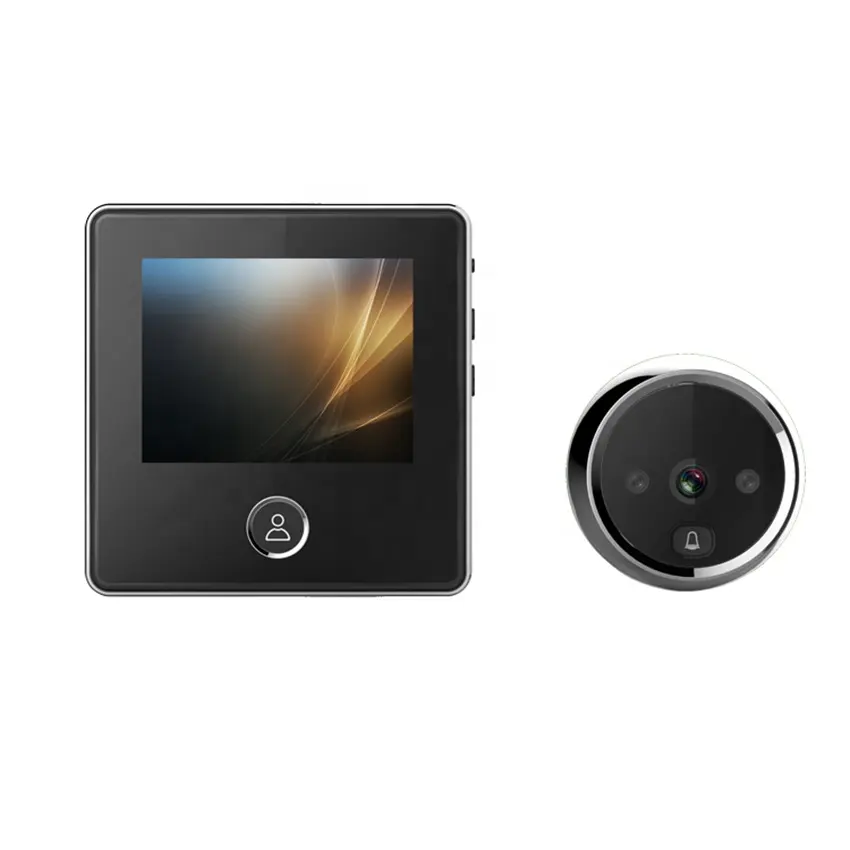 C05 3 بوصة LCD شاشة ملونة 120 درجة واسعة زاوية 1MP الإلكترونية جرس باب ثقب الباب مع كاميرا للرؤية الليلية