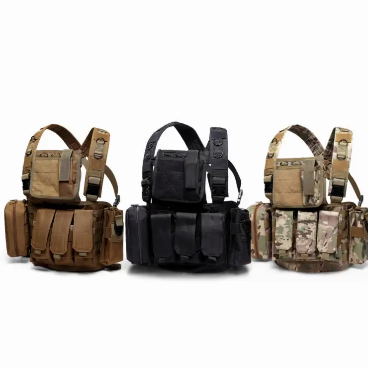 Buik Zak Molle Tactisch Vest Speciale Outdoor Sport Camouflage Beschermende Vest Tas