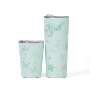 Оптовая продажа, Лидер продаж, милый фиолетовый, <span class=keywords><strong>14</strong></span> унций, Двойной Изолированный кофейный стакан из нержавеющей стали со съемной скользящей крышкой - Product Image 6