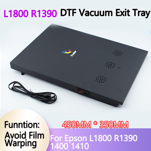 爱普生R1390 1400 1410转换套件DTF打印机修改DTF胶片输出平台L1800 DTF真空出口托盘吸气输出