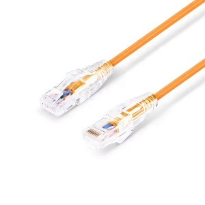 Yüksek kaliteli RJ45 kedi 6 ince ağ kablosu saf bakır kablo sınıf 6 zayıflama Ethernet yama kablosu ultra-ince internet kabloları - Product Image 2