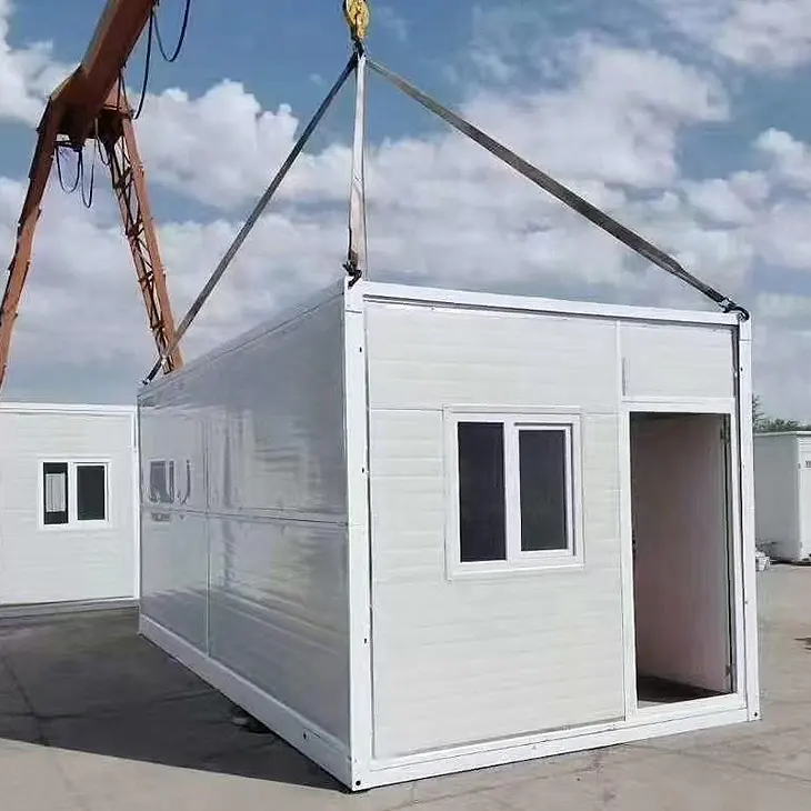 Casa Modular portátil de fácil instalación, diseño de edificio de lujo, contenedor de sala de estar con inodoro y baño, novedad de 2023