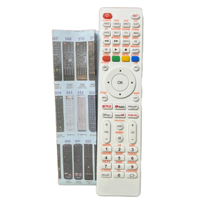RM-L1130 + X MAX LEDスマートテレビユニバーサルリモコンカスタム機能ライト付き多くのブランドに対応 - Product Image 2