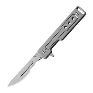 High-Performance Blade Self Defense Russian Survival Knives Fillet Bread Box Opener <strong>Key</strong> <strong>Cutter</strong> Edc Keychain Folding Pocket Knife - Product Image 6