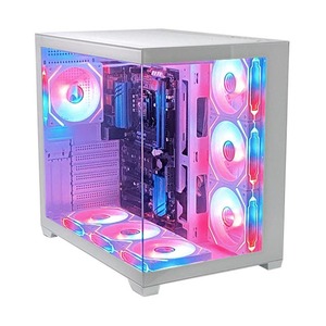 Pcooling precio de fábrica barato Torre completa ordenador PC chasis Gamer escritorio Micro ATX Torre Gaming ordenador CPU gabinete caso - Product Image 3