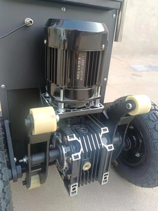 Ağır ulaşım için 160KG elektrikli merdiven tırmanma arabası paletli tip el arabası akülü