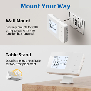RF Wireless Remote Control 433Hz Frequenz raum thermostat für Gaskessel heizung mit täglicher Programm funktion