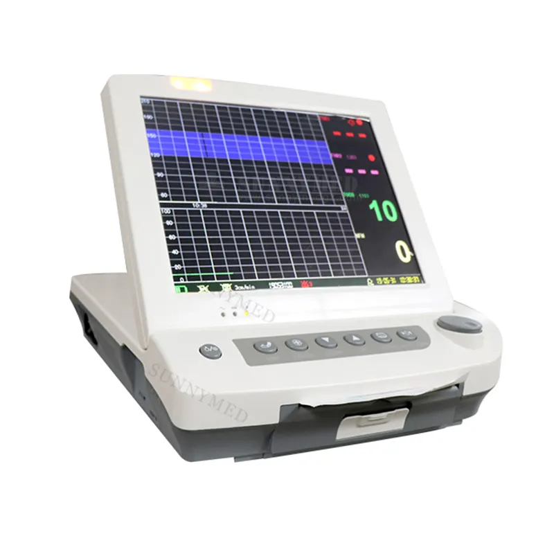SY-C011-1 Monitor Materno Fetal NIBP MHR FHR FM 12 polegadas CTG Bebê Fetal Coração Monitor CTG Máquina