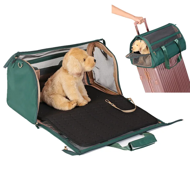 Borsa da trasporto per animali domestici di lusso trasportino per animali domestici progettato per gatti cani di piccola taglia cuccioli borsa da viaggio per animali domestici