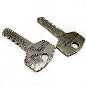 High Quality Plating Keychain Custom logo Metal Keychain with Small Pendant Custom Metal <strong>Key</strong> Chain - Product Image 2