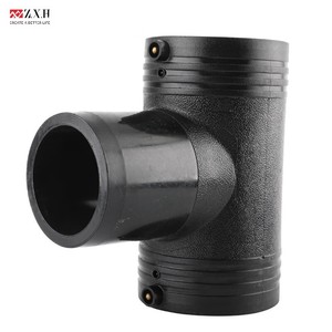 Z.X.H Hotsale Electrofusion Tee Plastic Connector Steel Wire Mesh Skeleton Reinforced Composite HDPE Pipe Fitting Plastic <strong>Tubes</strong> - Product Image 1