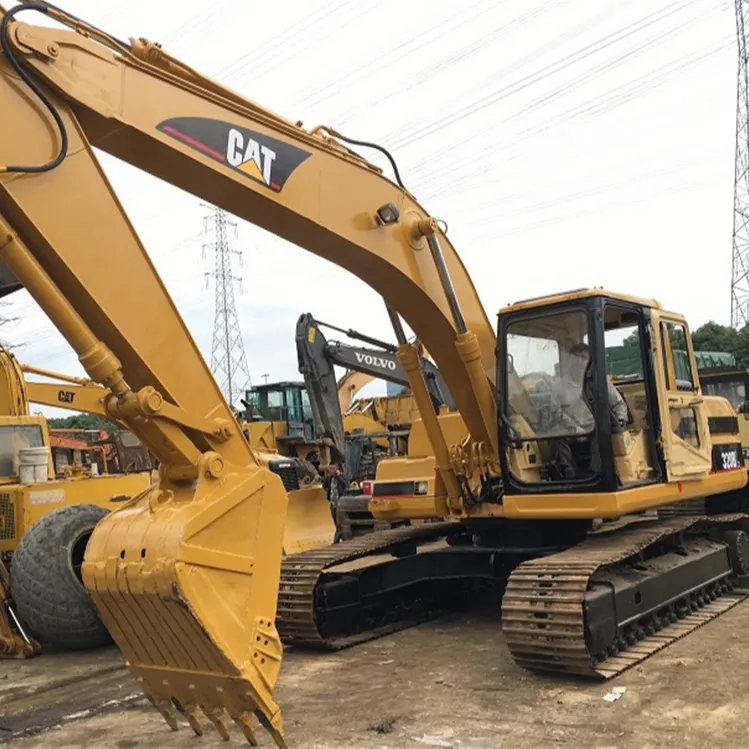 Japón Origen 20t Usado Caterpillar 320b Excavadora Cat 320bl Excavadora con Jack Hammer