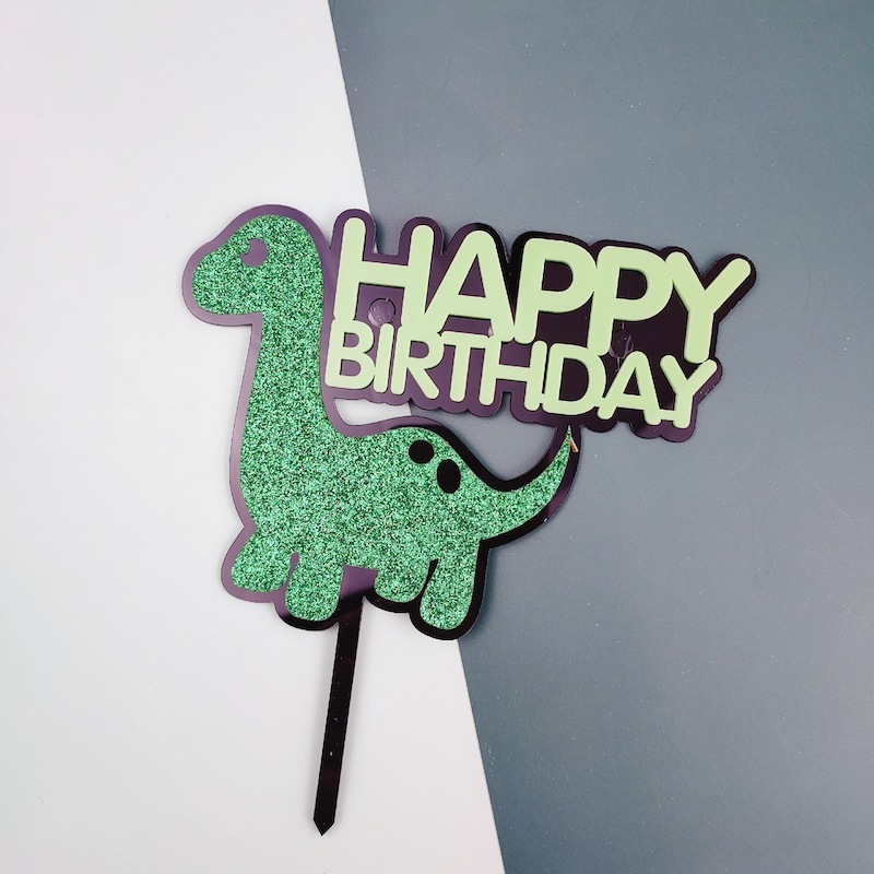 Green dino