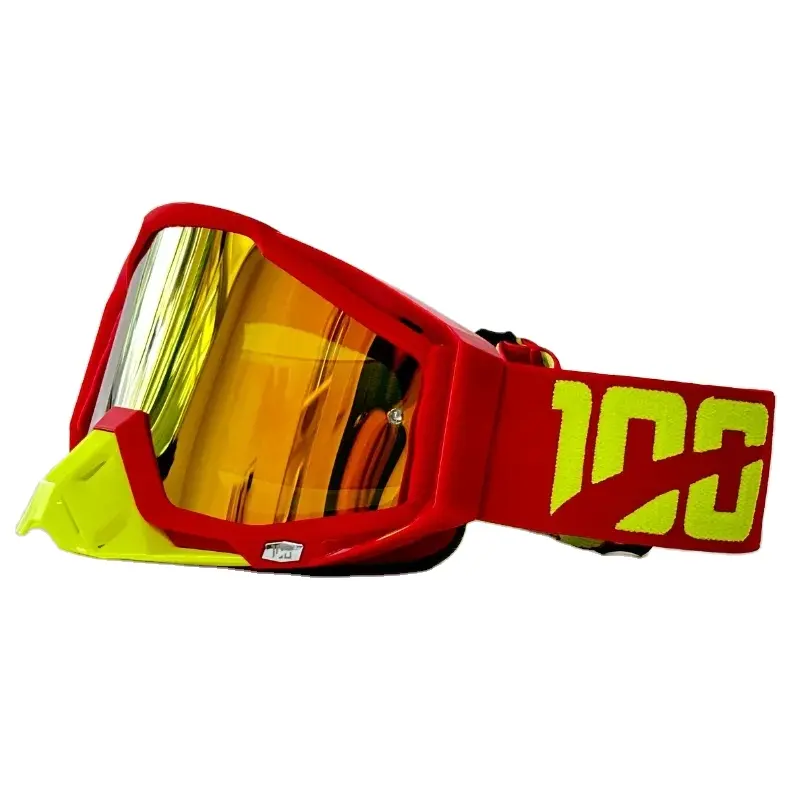 Neue Herren Motorrad brille Motocross Brille Enduro Anti-Fog Radfahren Moto Dirt Bike MX MTB Reit brille HD Mirrored Lens
