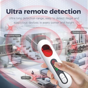 T01 Smart Mini Detector de cámara de velocidad de alta sensibilidad Anti-Grabación Sistema de alarma personal para detectar diferentes señales