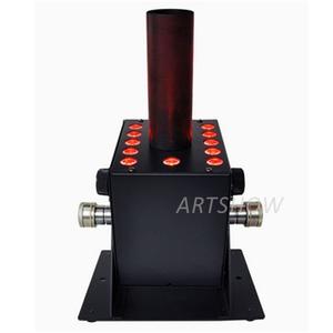 Led Co2 Jet RGB renk 12x3Watt büyük disko Co2 makinesi DMX 512/manuel kontrol Led Co2 jet makinesi 12x3W RGB 3IN1 Led lamba sprey - Product Image 3