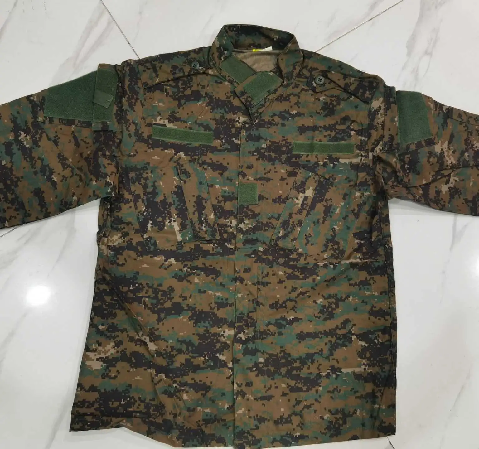 Muestra gratis ACU TC6535 equipo al aire libre traje de caza calentador cuerpo traje personalizado camuflaje uniforme militar