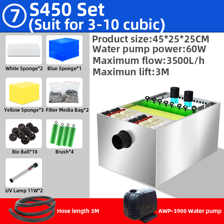 S450 Set-Stainless steel