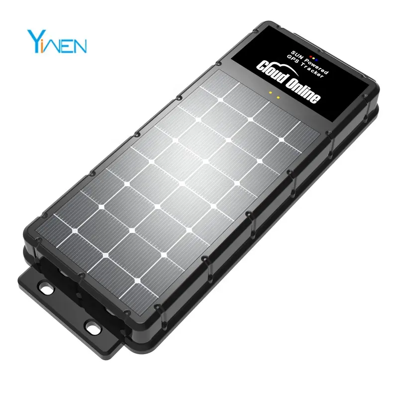 Yiwen 4G Solar Powered Container Boat GPS Tracker 20,000 mAh batteria per bande complete in tutto il mondo