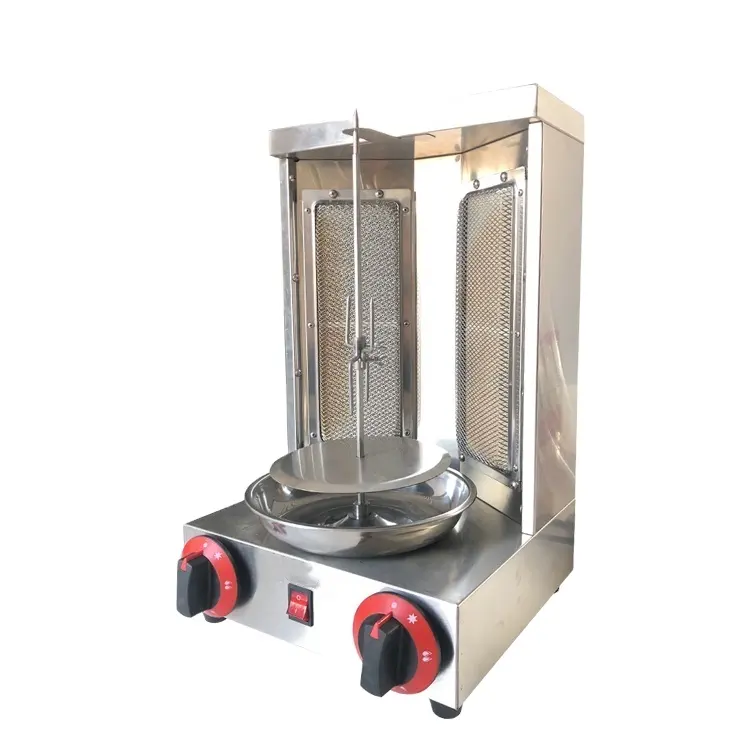 Performance Automatic Rotating Commercial Chicken Shawarma Grilling Machine With Electric Or Gas Power For Various Applications