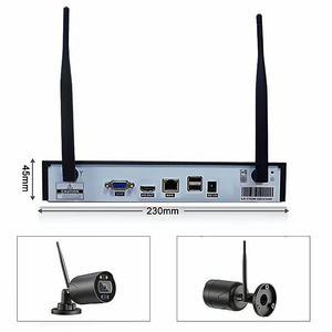 inLifeCam 8CH 3.0mp图雅智能应用户外无线无线网络摄像机安全系统套件金属双向音频即插即用 - Product Image 5