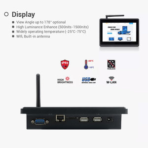 10.1 pollici 1024*600 lampone Pi Android Anti-riflesso a prova di esplosione industriale Android Touch Screen Computer tutto In un Pc
