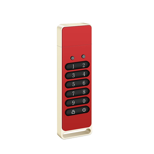 Clave de cifrado seguro USB cifrado USB Flash Memory Stick rojo 8G 32G 64G 128G 256G ABS USB 3,0 - Product Image 4