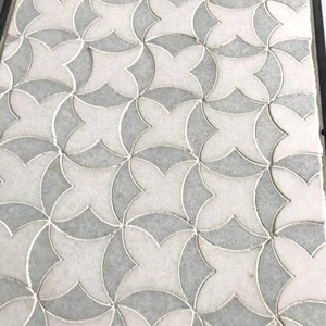 Kích Thước Lớn Thassos Trắng Mix Màu Xám Gạch <span class=keywords><strong>Mosaic</strong></span> Đá Cẩm Thạch Hình Chữ Nhật Hình Dạng Gạch <span class=keywords><strong>Mosaic</strong></span> Cho Nhà/Biệt Thự/Khách Sạn Tường Và Sàn Trang Trí Nội Thất - Product Image 2