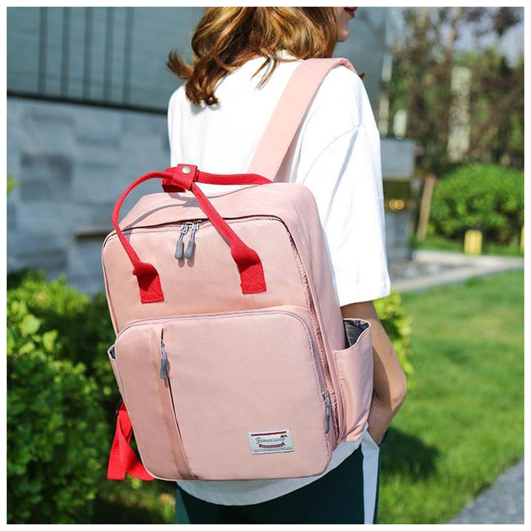 wholesale Fashion Waterproof Backpack Mommy baby diaper bag for mom
