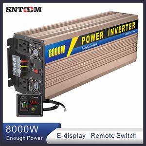 Công suất cao tinh khiết Sine Wave <span class=keywords><strong>INVERTER</strong></span> 12V/24V/48V DC để AC 110V/220V tinh khiết cuộn dây đồng nhà/RV/Ngoài trời khẩn cấp cung cấp điện - Product Image 2