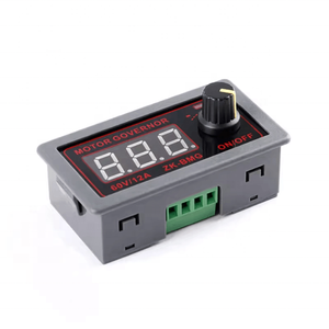 ZK-BMG PWM Gleichstrom-Motorregler-Coder Dimming-Geschwindigkeitsregler 9-60V/12A/500W Motor-Lüfteregler - Product Image 1