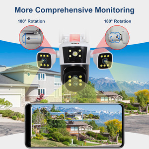 LS VISION 3.5 Inch 3 Screens Motion Detection 12MP HD 2.4Ghz Wifi PTZ <strong>Camera</strong> Multi-lens Automatic Tracking <strong>Camera</strong> - Product Image 4