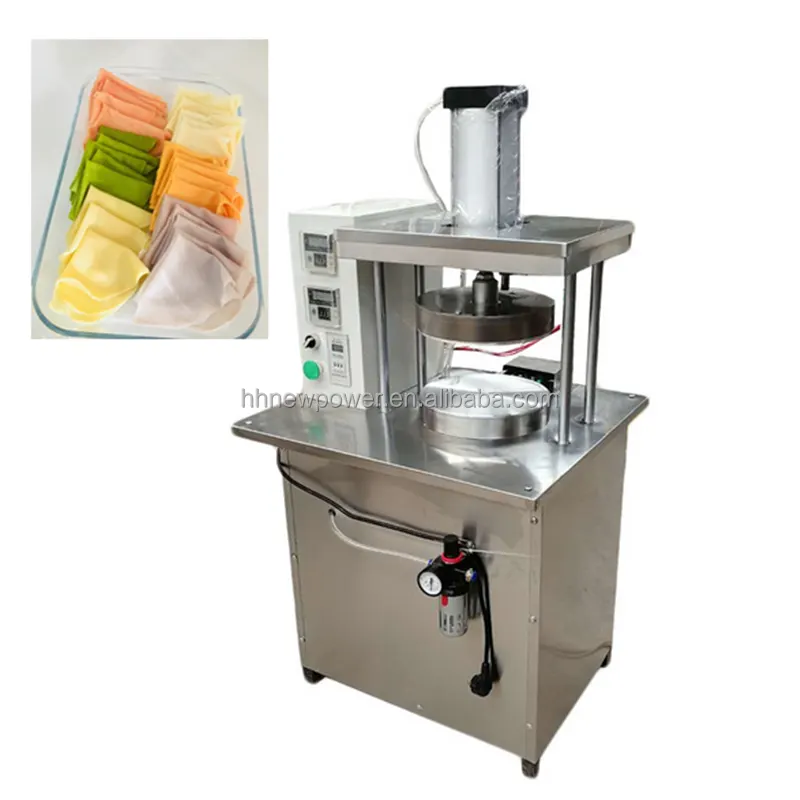 Máquina automática comercial de aço inoxidável para bolo de pato assado, chapati roti, chapati, tortilla, 1200 peças por hora