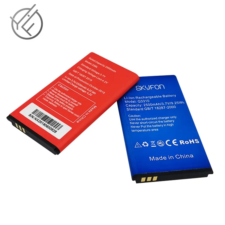 Lithium Battery Rechargeable portable cell Chinese mobile phone battery for Samsung