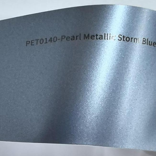 PET-Matte Metallic Storm Blue
