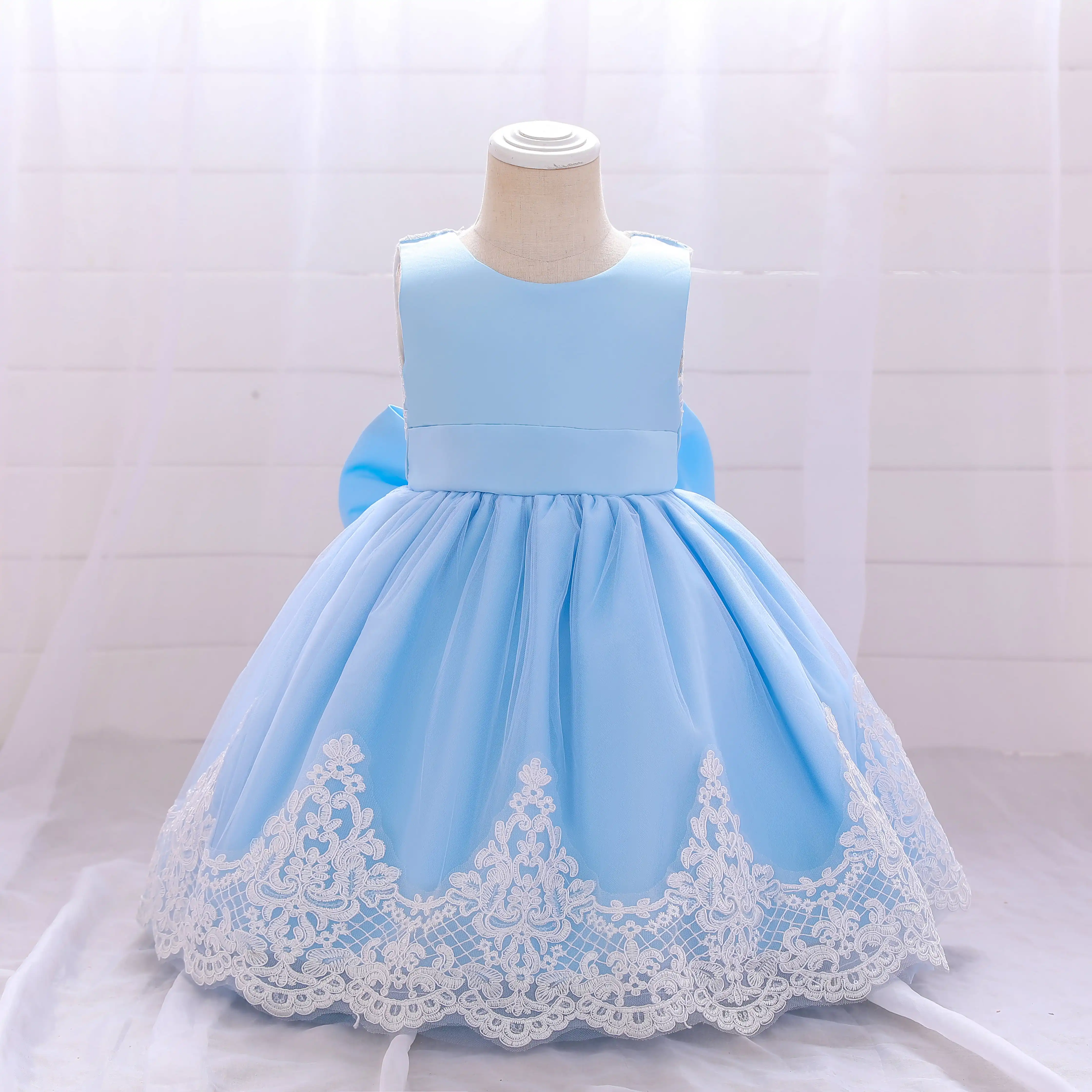 Vestido de princesa para crianças, vestido para meninas, festa de aniversário, festa infantil, casamento, vestido azul obm 2023